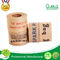 100% rekupereerbaar Rubber Gebaseerd Zelfklevend Douane Gedrukt Kraftpapier-Document voor Verpakking leverancier